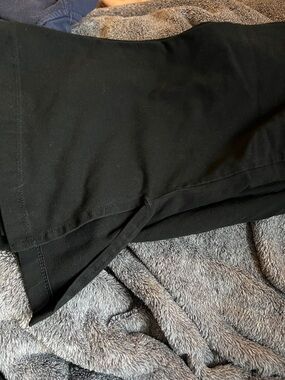PINK Victoria's Secret Black high waisted flared Leggings